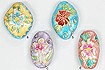 Painted Embossed Florals
