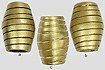 Gold Painted Beads