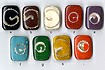 9-color concept beads with embediments