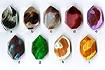 9-color beads in stained effect