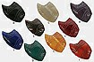 9-color concept in dyed horn