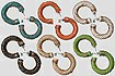 Wired Rattan Hoops